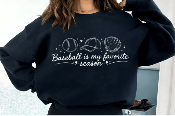 Baseball is My Favorite Season PNG: A Designer's Game Day Asset