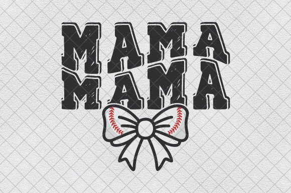 Baseball Mama PNG Coquette Bow Retro Mom: A Design Asset Guide