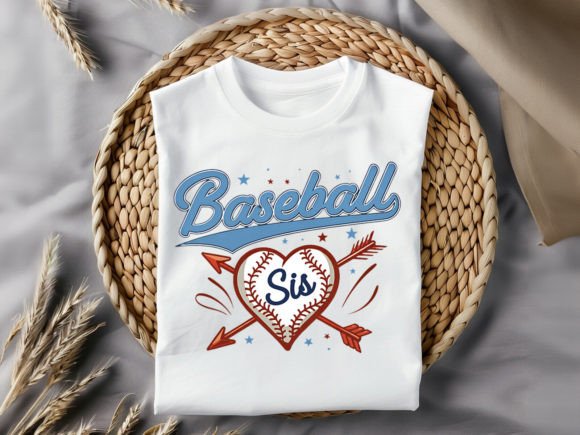 Baseball Sis T-Shirt Design: A Creative Asset for Every Project