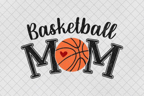 Beyond the Bleachers: Crafting a Gritty Brand with Sport Mama Distressed, Basketball Mom PN