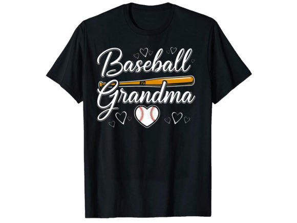 Celebrate the Game with Baseball Grandma T-Shirt Design