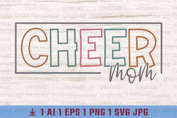 Cheer Mom SVG Varsity: A Typeface with Team Spirit