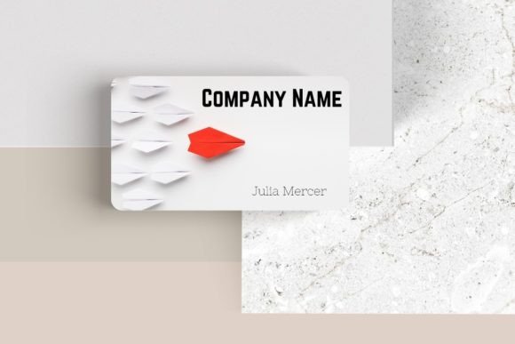 Editable Canva Business Card #40: Modern Networking Made Simple