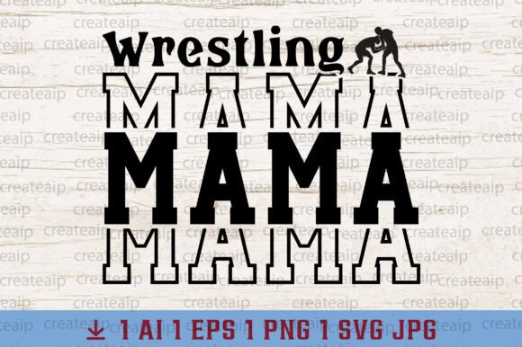Funny Wrestling Mama SVG: A Design That Packs a Punch