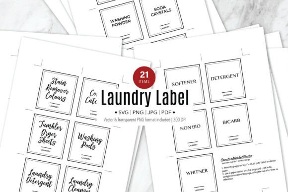 Laundry Room Labels & Storage Stickers: A Designer's Guide to Practical Elegance