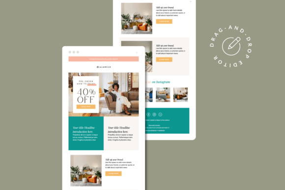 Mailchimp Email Template: No HTML Needed