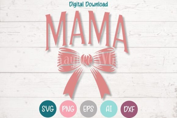 Mama Coquette Bow SVG: A Stylish Serif for Modern Branding