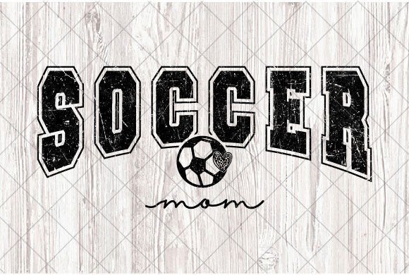 Retro Soccer Mom PNG & Soccer Mama SVG: Your Game Day Design Kit